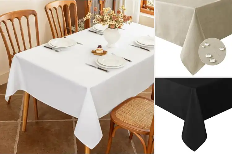 Detailed view of 10 Best Size 54X108 Inch Tablecloths For 8 Feet Tables