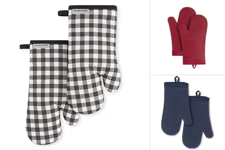 Detailed view of Best Sized 7X13 Inch Oven Mitts