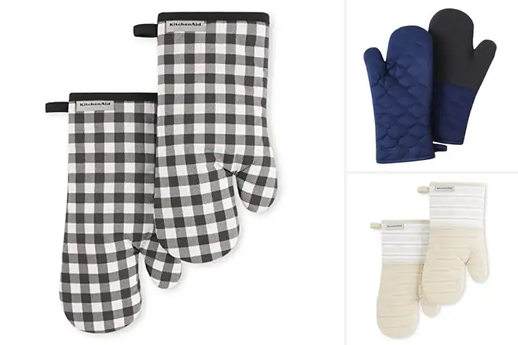 Detailed view of Best Sized Oven Mitts 7×13 Inches