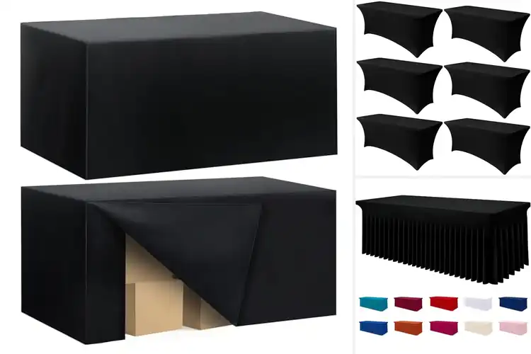 Detailed view of Best Sized Table Covers For 6Ft Tables