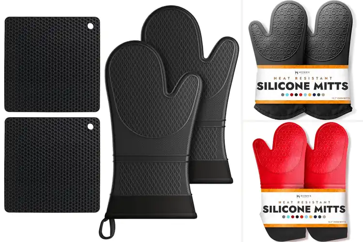 Detailed view of 10 Best Slip-Resistant Oven Mitts: Safe Hands