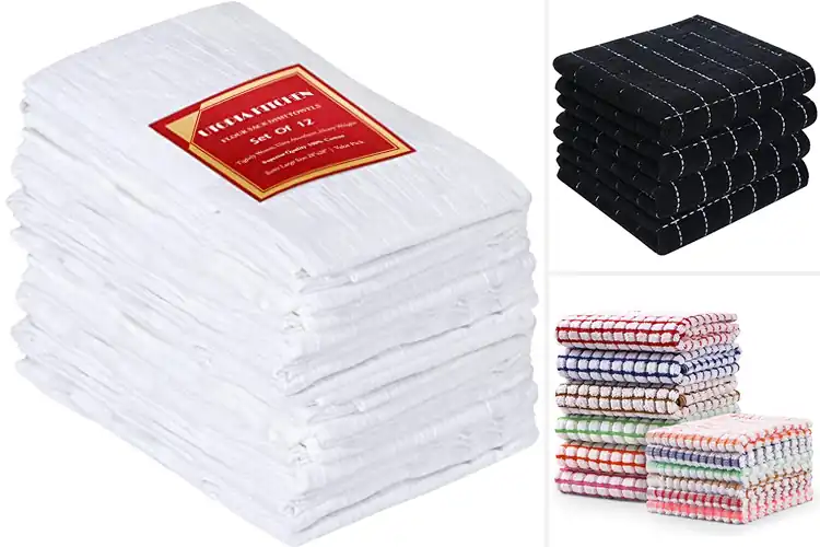 Detailed view of 10 Best Soft Cotton Dish Towels for Effortless Cleanup