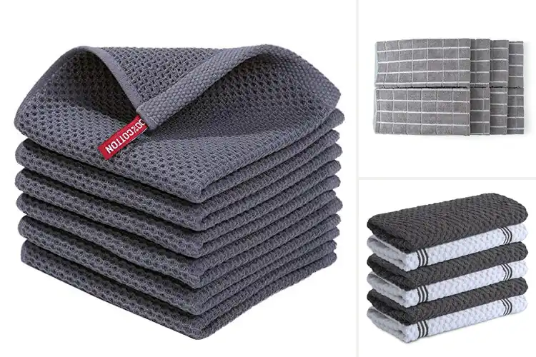 Detailed view of 10 Best Soft Dish Towels: Gentle Drying Bliss