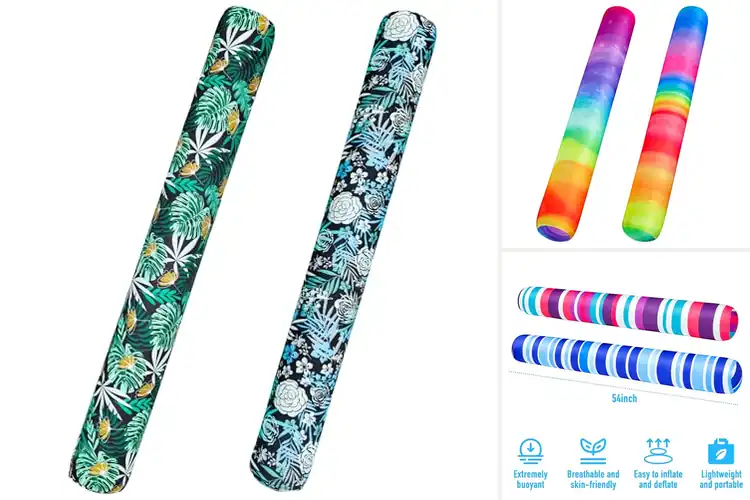 Detailed view of 10 Best Soft Fabric Covered Noodles for Ultimate Pool Comfort