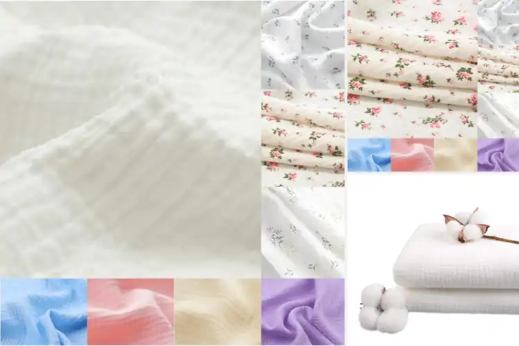 Detailed view of Best Soft Gauze Fabrics