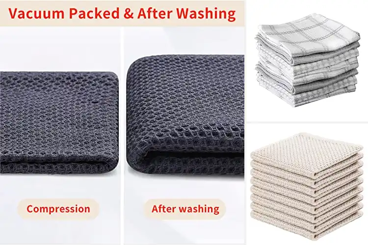 Detailed view of 10 Best Soft Waffle Weave Cloths: Gentle Clean