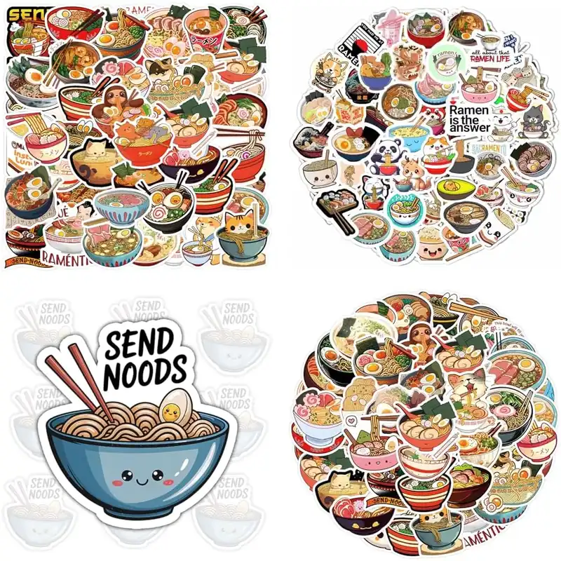 10 Best Soup and Noodle Themed Laptop Decals to Brighten Your Day