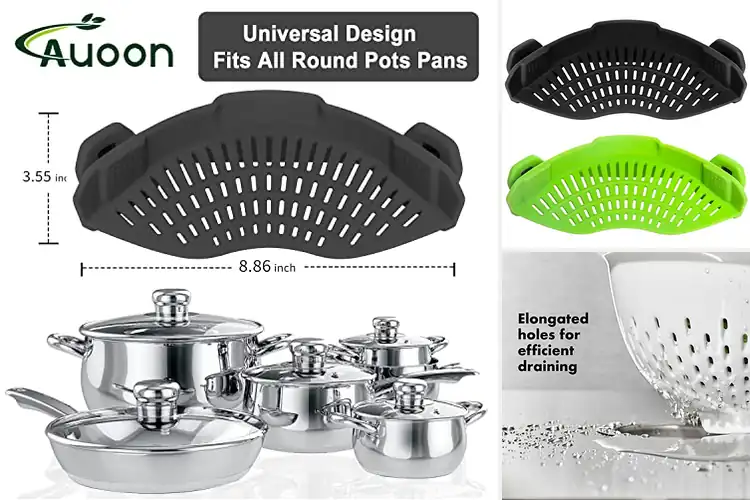 Detailed view of 10 Best Spaghetti Strainers for Effortless Cooking