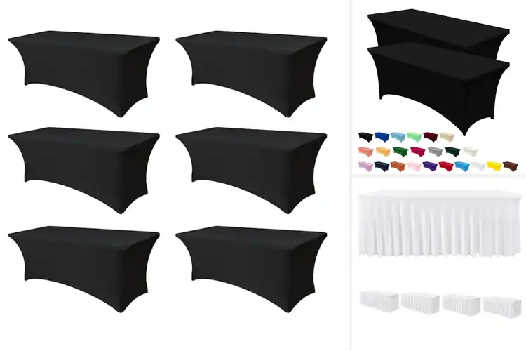 Detailed view of Best Spandex Tablecloths For Events