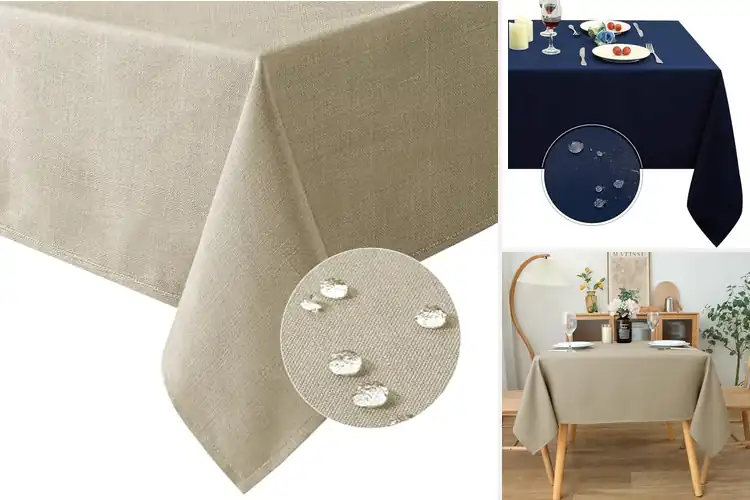 Detailed view of 10 Best Spill-Proof Tablecloths: Worry-Free Meals