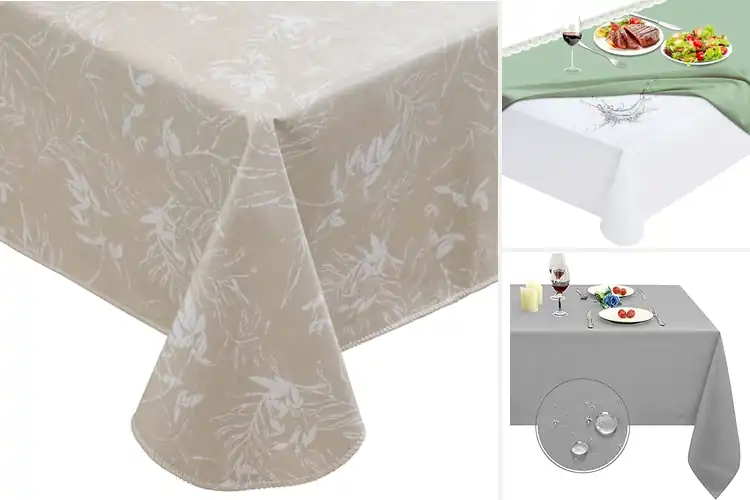 Detailed view of Best Spill Resistant Tablecloths For Surfaces