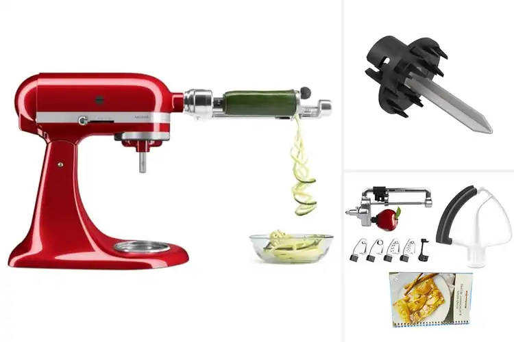 Detailed view of 10 Best Spiralizer Attachments: Durable, Easy to Clean Picks