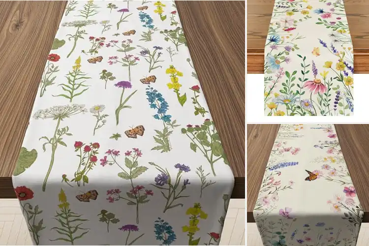 Detailed view of Best Spring Table Runner Decor