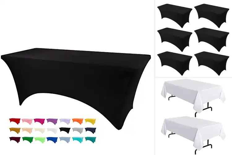 Detailed view of Best Stain Resistant Table Cover For Events
