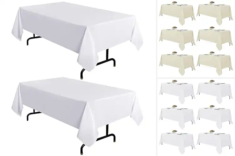 Detailed view of 10 Best Stain-Resistant Table Covers For Banquets Now