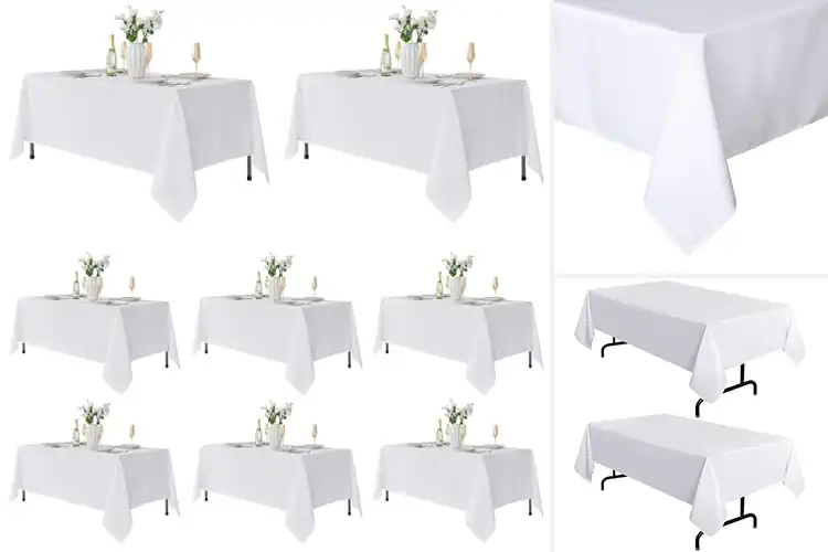 Detailed view of 10 Best Stain-Resistant Table Covers for Catering: Save Time