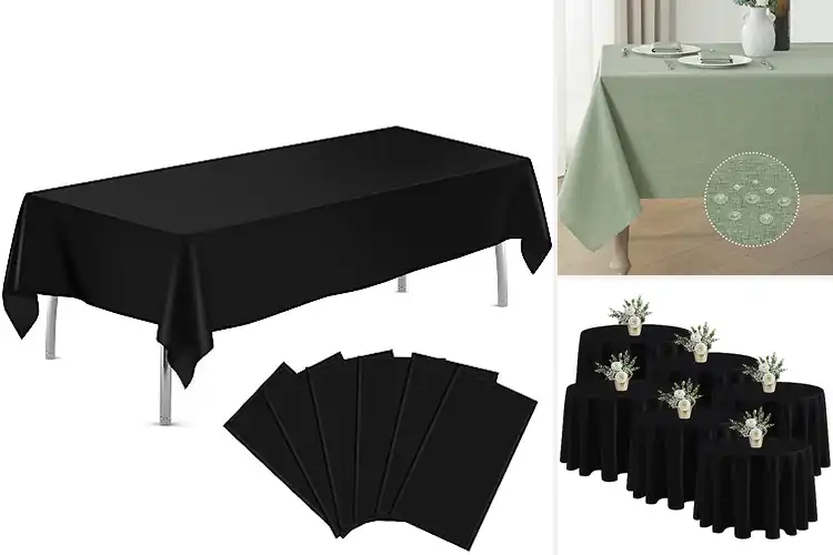 Detailed view of Best Stain Resistant Table Covers For Parties