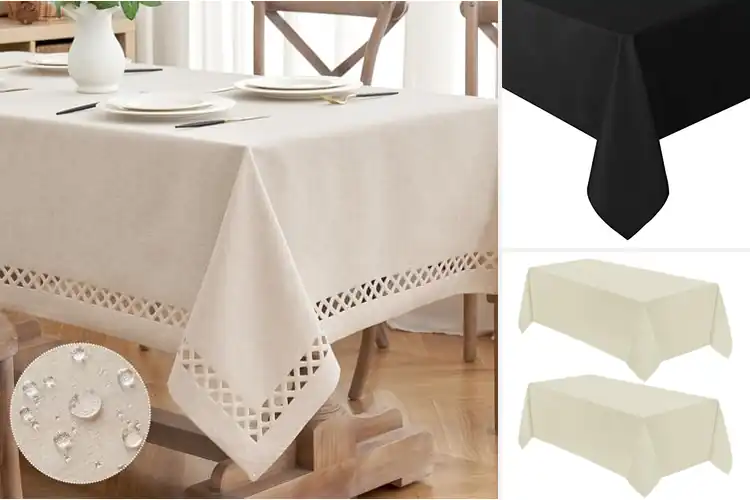 Detailed view of 10 Best Stain-Resistant Table Covers for Mess-Free Dining