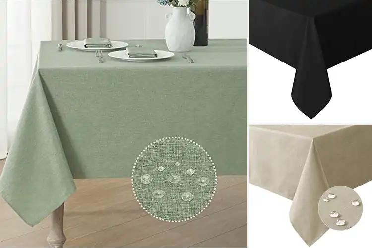 Detailed view of Best Stain Resistant Tablecloth