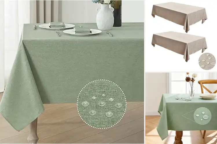 Detailed view of Best Stain Resistant Tablecloths For Everyday Use