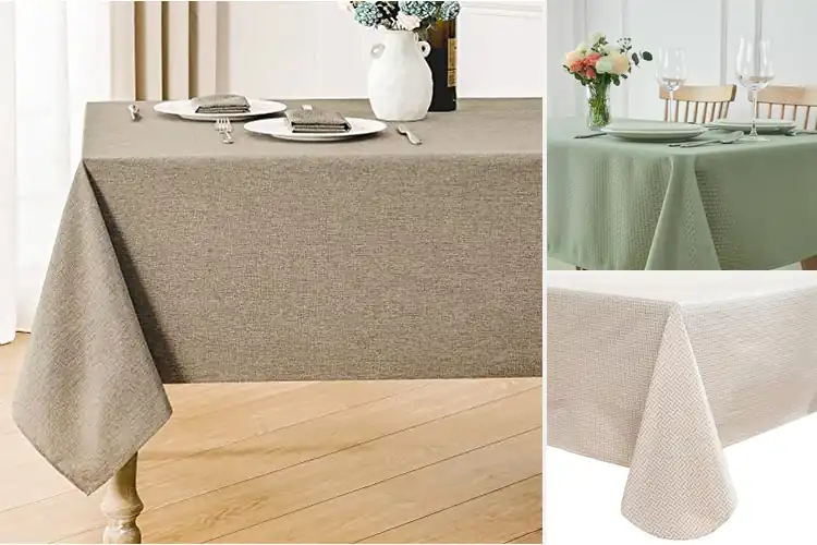 Detailed view of 10 Best Stain Resistant Tablecovers: Keep Meals Spotless