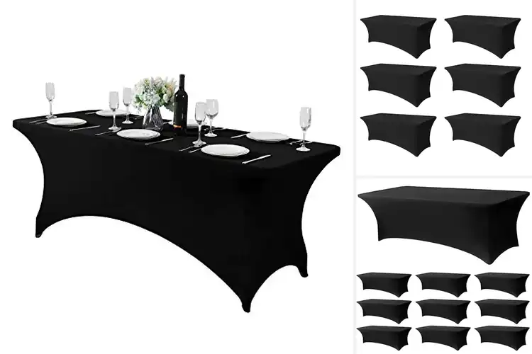 Detailed view of Best Stretch Spandex Tablecloths For Events