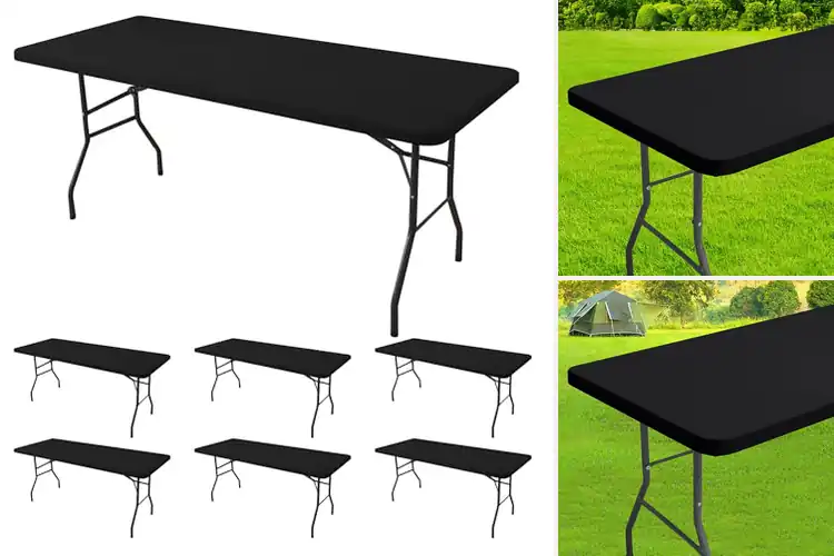 Detailed view of Best Stretch Table Cover Fabrics: Style & Durability