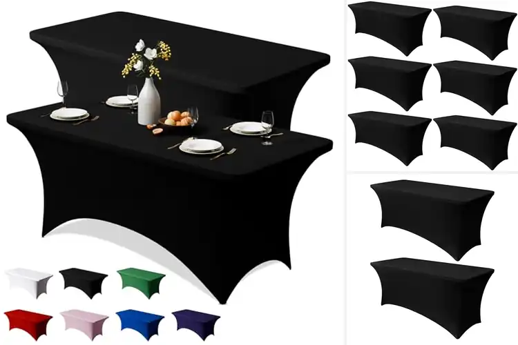 Detailed view of Best Stretch Tablecloths For 6Ft Tables