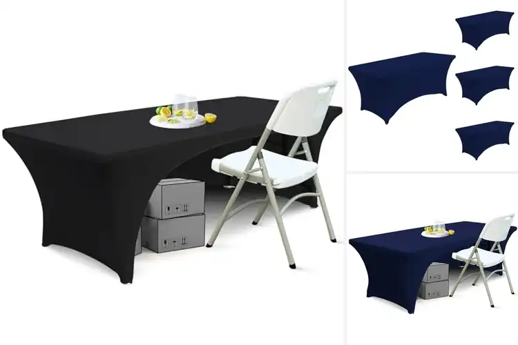 Detailed view of 10 Best Stretch Tablecovers: Effortless Elegance