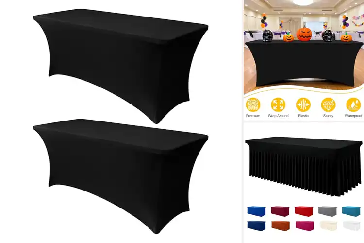 Detailed view of 10 Best Stretchable Tablecloths for Effortless Gatherings