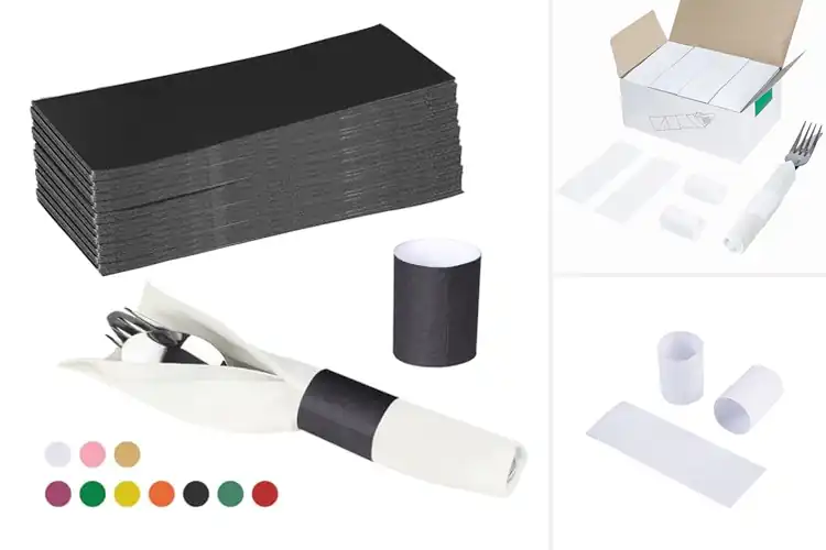 Detailed view of Best Strong Sealing Napkin Bands