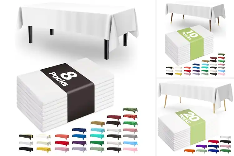 Detailed view of 10 Best Sturdy Disposable Table Covers: Easy Cleanup