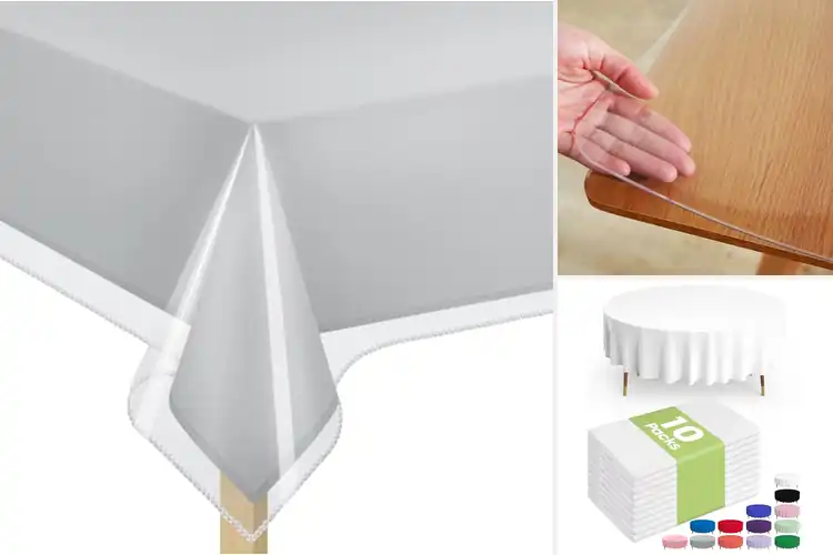 Detailed view of Best Sturdy Plastic Table Covers