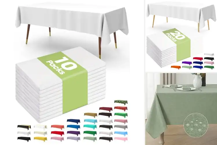 Detailed view of 10 Best Sturdy Tablecloths for Picnics
