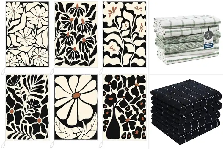Detailed view of 10 Best Stylish Kitchen Towels: Fun, Absorbent Picks