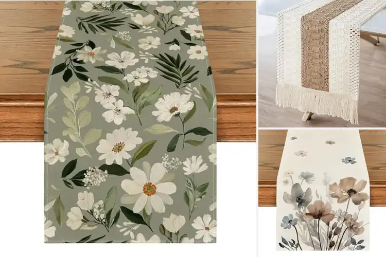Detailed view of Best Summer Rustic Table Runner