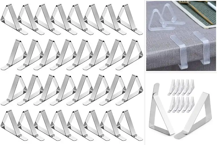 Detailed view of Best Table Cloth Clip Holders