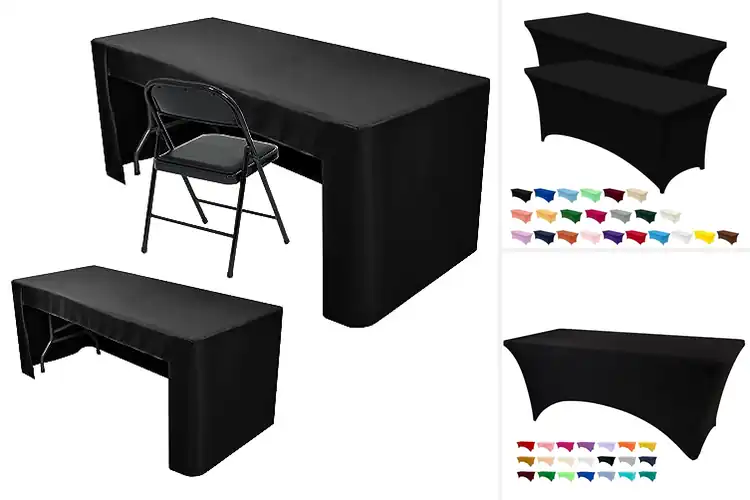 Detailed view of 10 Best Table Covers For Events: Flawless & Hassle-Free