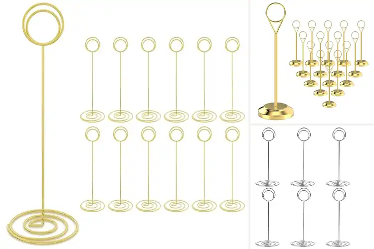 Detailed view of Best Table Number Holders