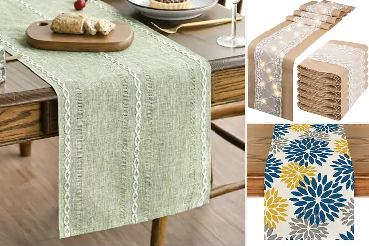 Detailed view of Best Table Runner Decorations