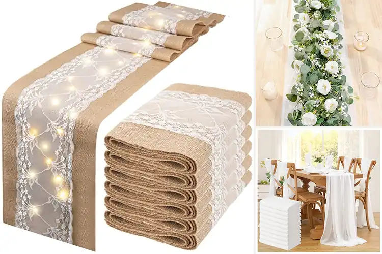 Detailed view of Best Table Runner For Weddings