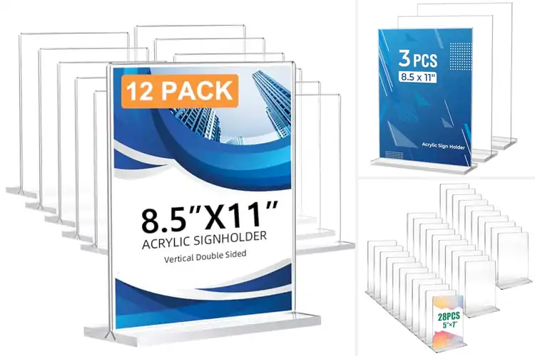 Detailed view of Best Table Sign Holders: Top Picks for Clear Displays