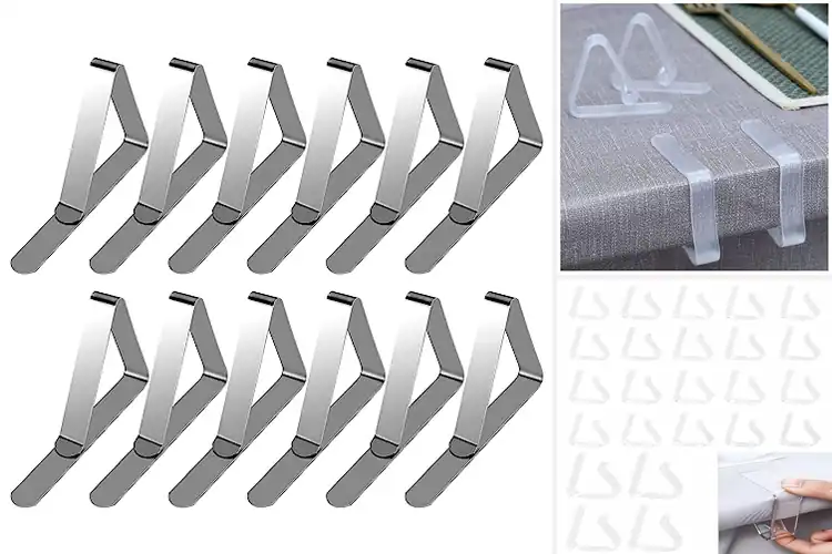 Detailed view of 10 Best Tablecloth Clips
