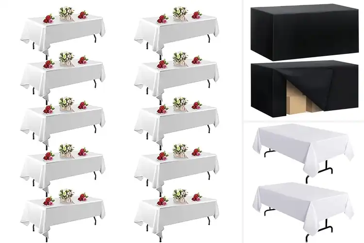 Detailed view of Best Tablecloth For 6Ft Tables