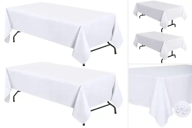Detailed view of 10 Best Tablecloths For 6-Foot Tables: Durable Picks