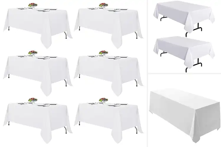 Detailed view of 10 Best Tablecloths for Banquets: Stain-Resistant