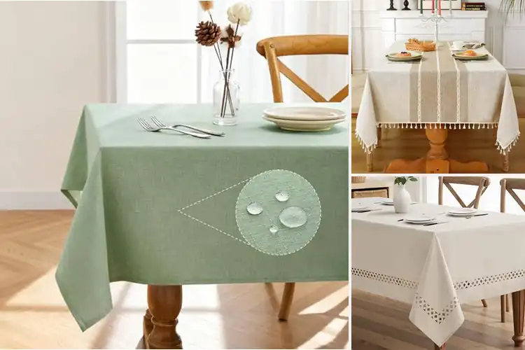 Detailed view of Best Tablecloths For Dining And Events