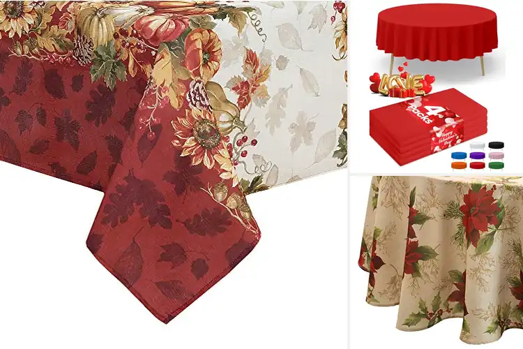 Detailed view of Best Tablecloths For Holidays And Gatherings