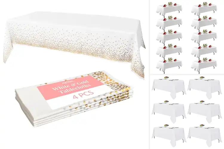 Detailed view of Best Tablecloths for Parties and Weddings