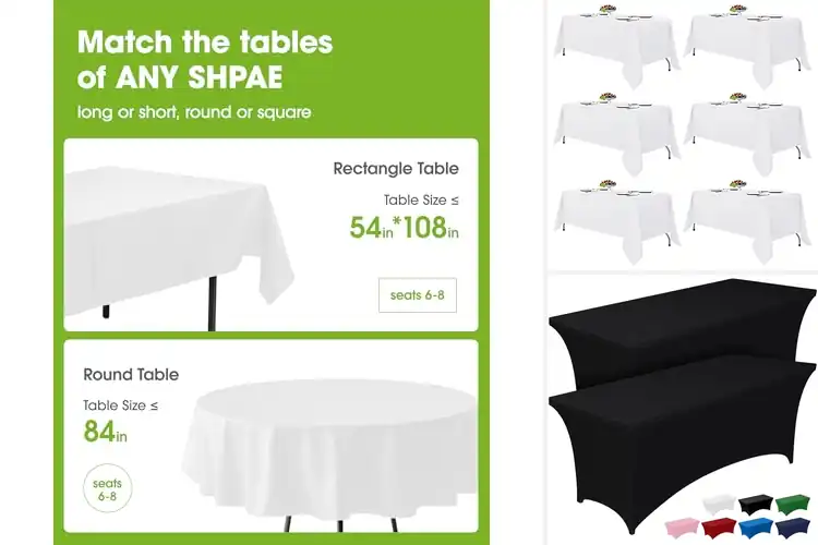 Detailed view of 10 Best Tablecloths to Elevate and Protect Your Dining Space